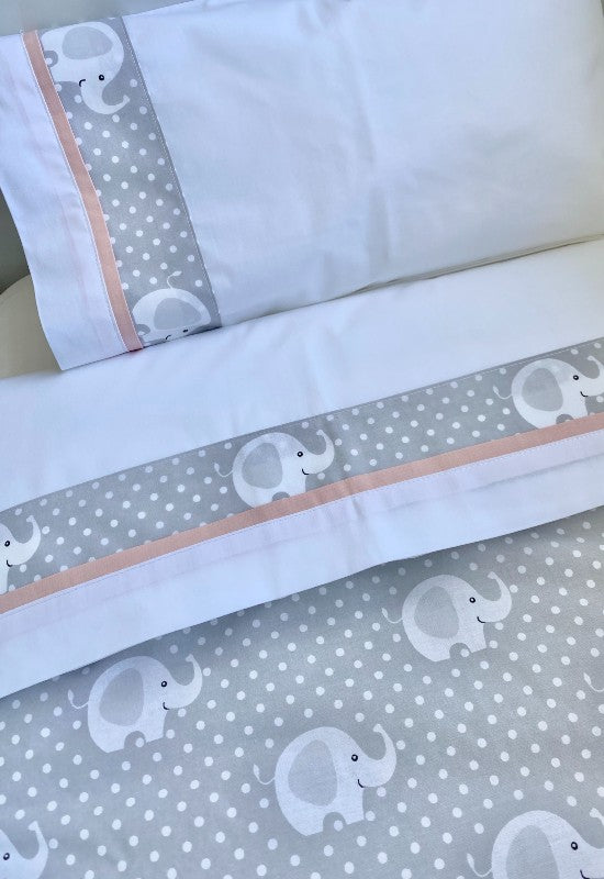 Sábana bebé algodón  Tienda online de sábanas de cuna - Montse Interiors