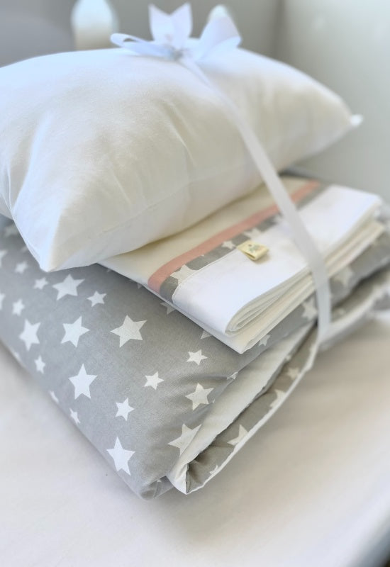 Sábana bebé algodón  Tienda online de sábanas de cuna - Montse Interiors